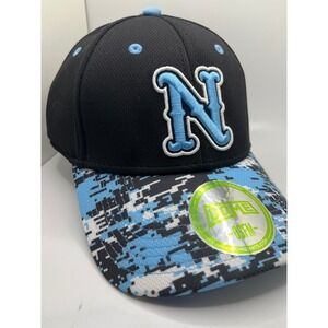 Dome Hats Fitted Baseball Cap Digital‎ Camo Letter N OSFM
